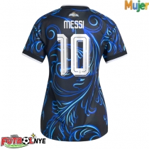 Camiseta Argentina Lionel Messi #10 Visitante Equipación para mujer Mundial 2026 manga corta